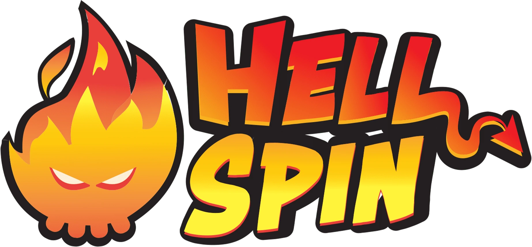 Hell Spin Casino logo on the Wolf Treasure Pokie page